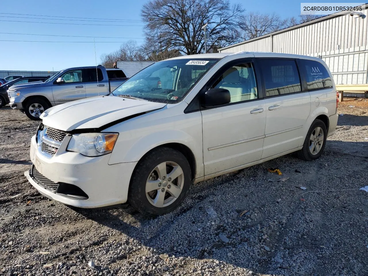 2013 Dodge Grand Caravan Se VIN: 2C4RDGBG1DR532495 Lot: 38495634