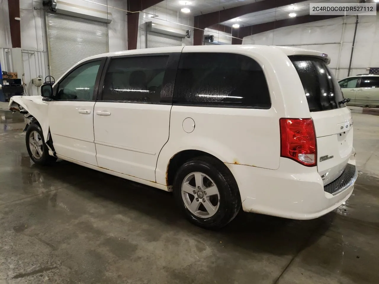 2013 Dodge Grand Caravan Sxt VIN: 2C4RDGCG2DR527112 Lot: 49108174