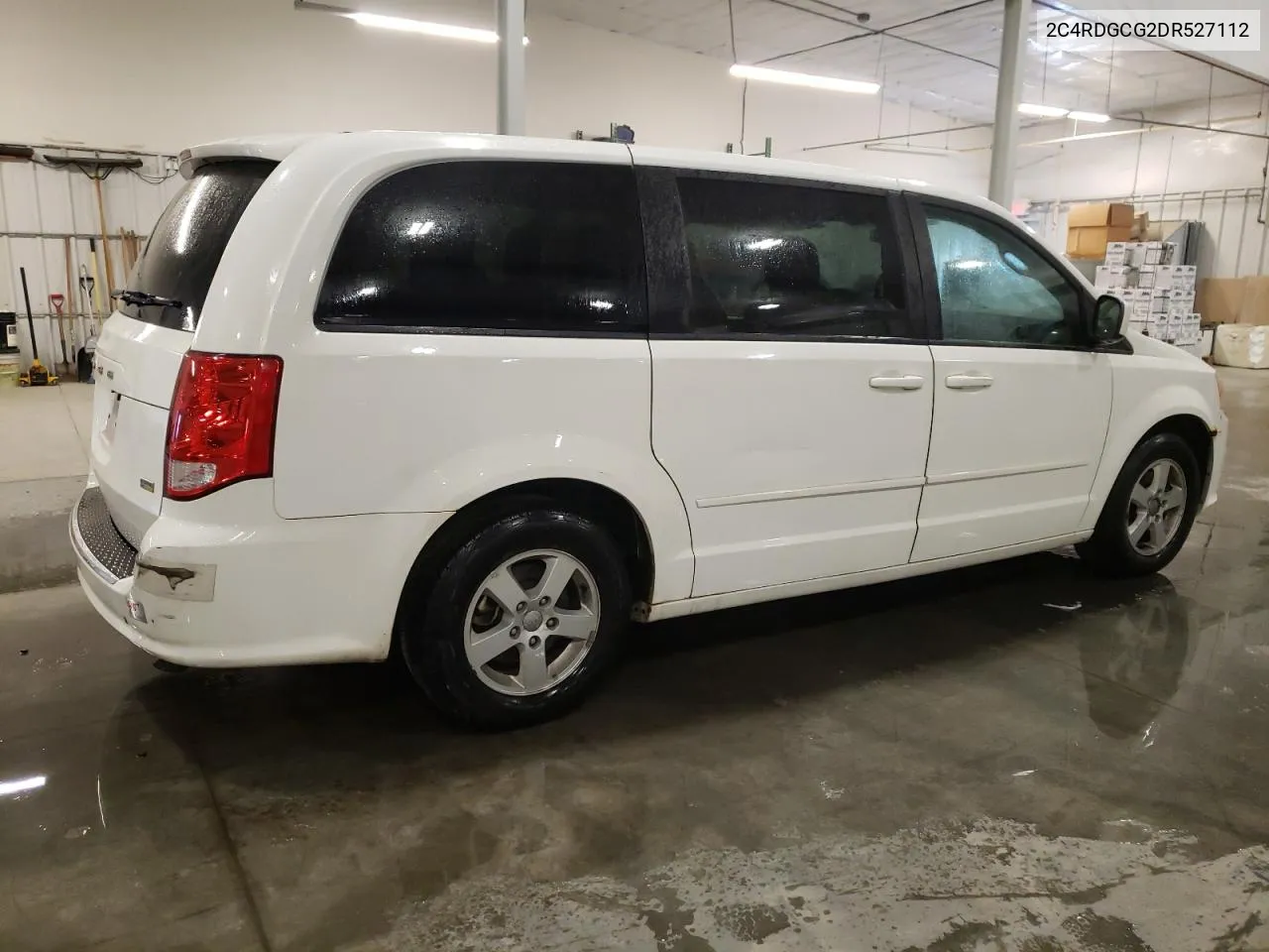 2013 Dodge Grand Caravan Sxt VIN: 2C4RDGCG2DR527112 Lot: 49108174