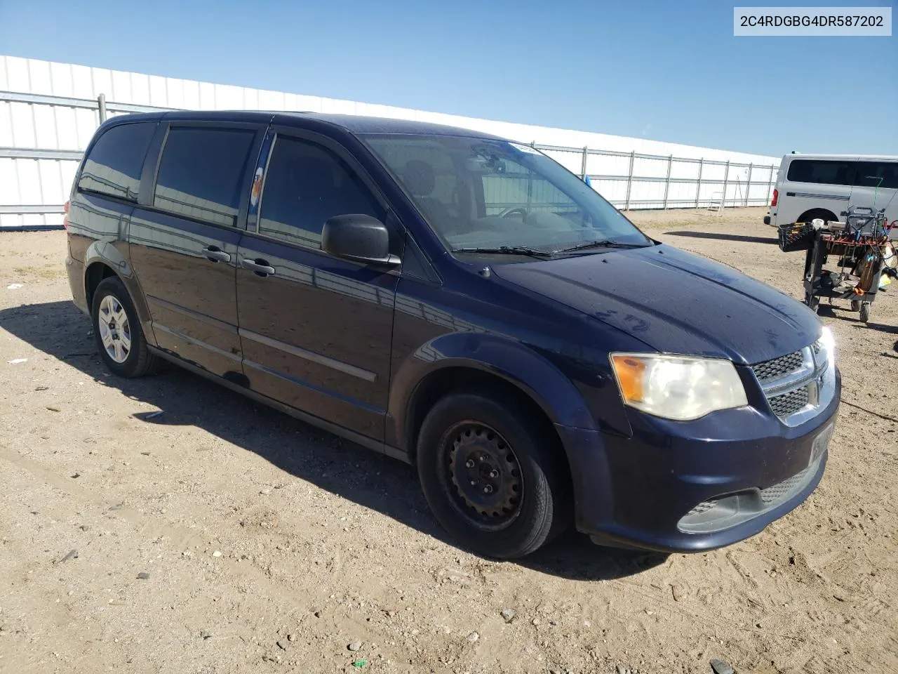 2013 Dodge Grand Caravan Se VIN: 2C4RDGBG4DR587202 Lot: 54445594