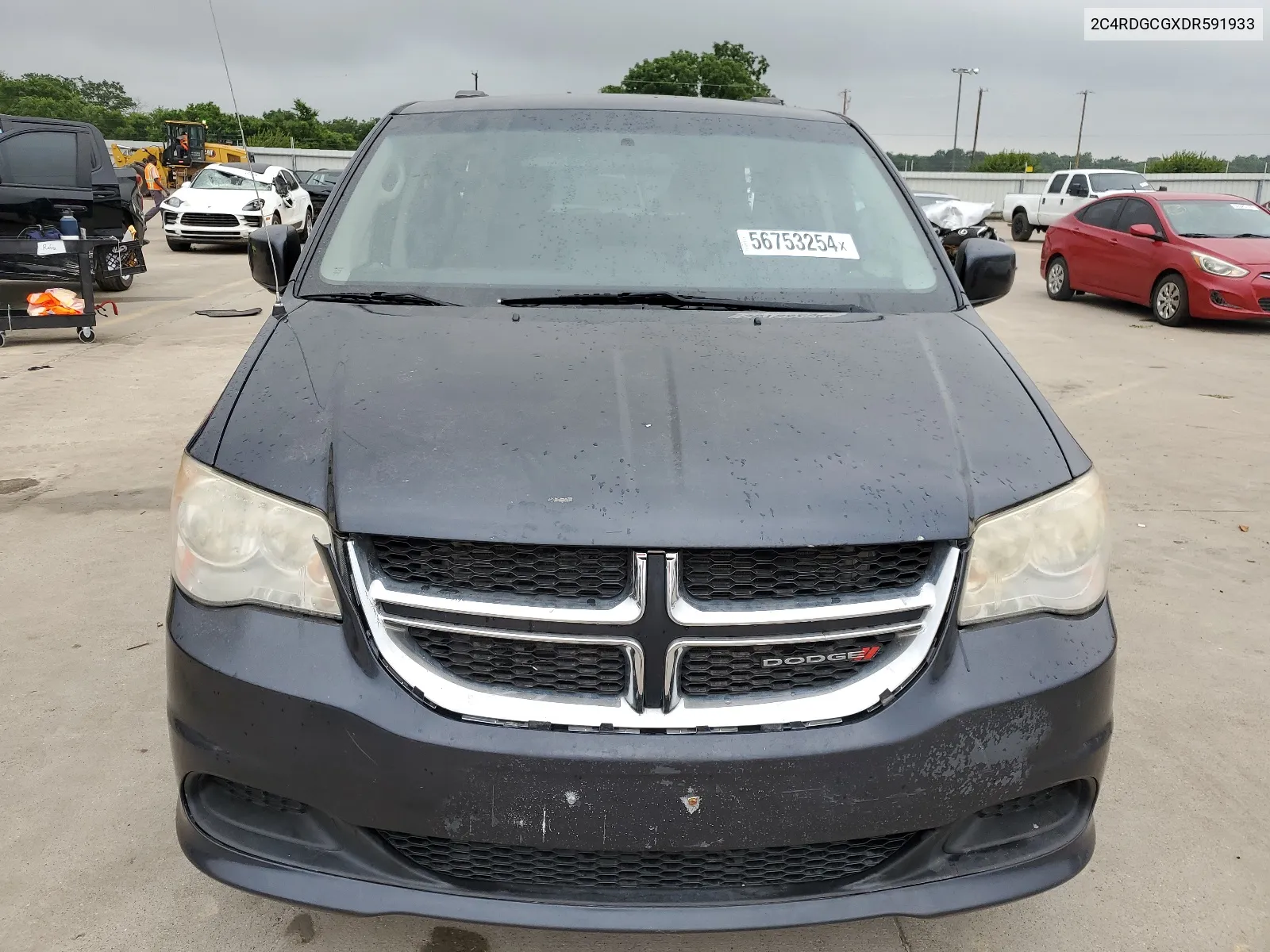 2013 Dodge Grand Caravan Sxt VIN: 2C4RDGCGXDR591933 Lot: 56753254