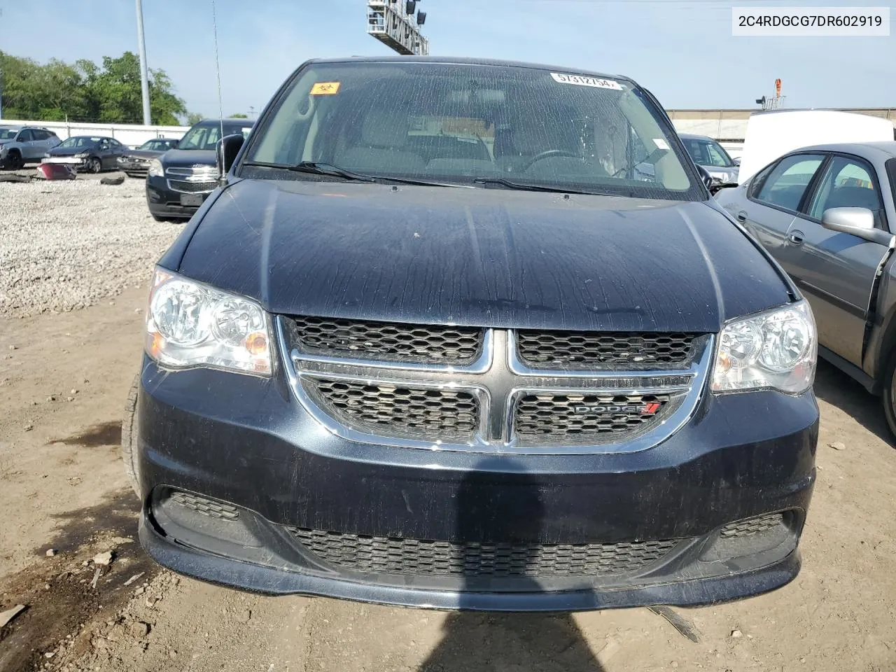 2C4RDGCG7DR602919 2013 Dodge Grand Caravan Sxt