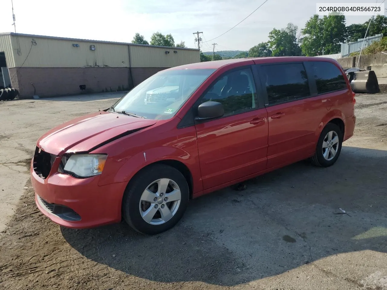 2013 Dodge Grand Caravan Se VIN: 2C4RDGBG4DR566723 Lot: 57690324