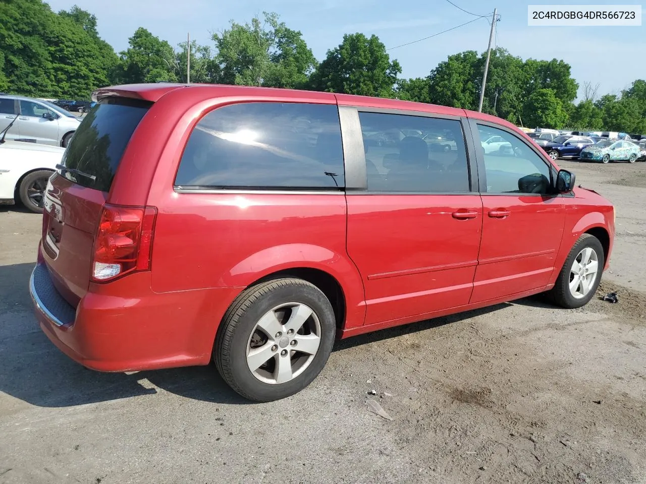 2013 Dodge Grand Caravan Se VIN: 2C4RDGBG4DR566723 Lot: 57690324