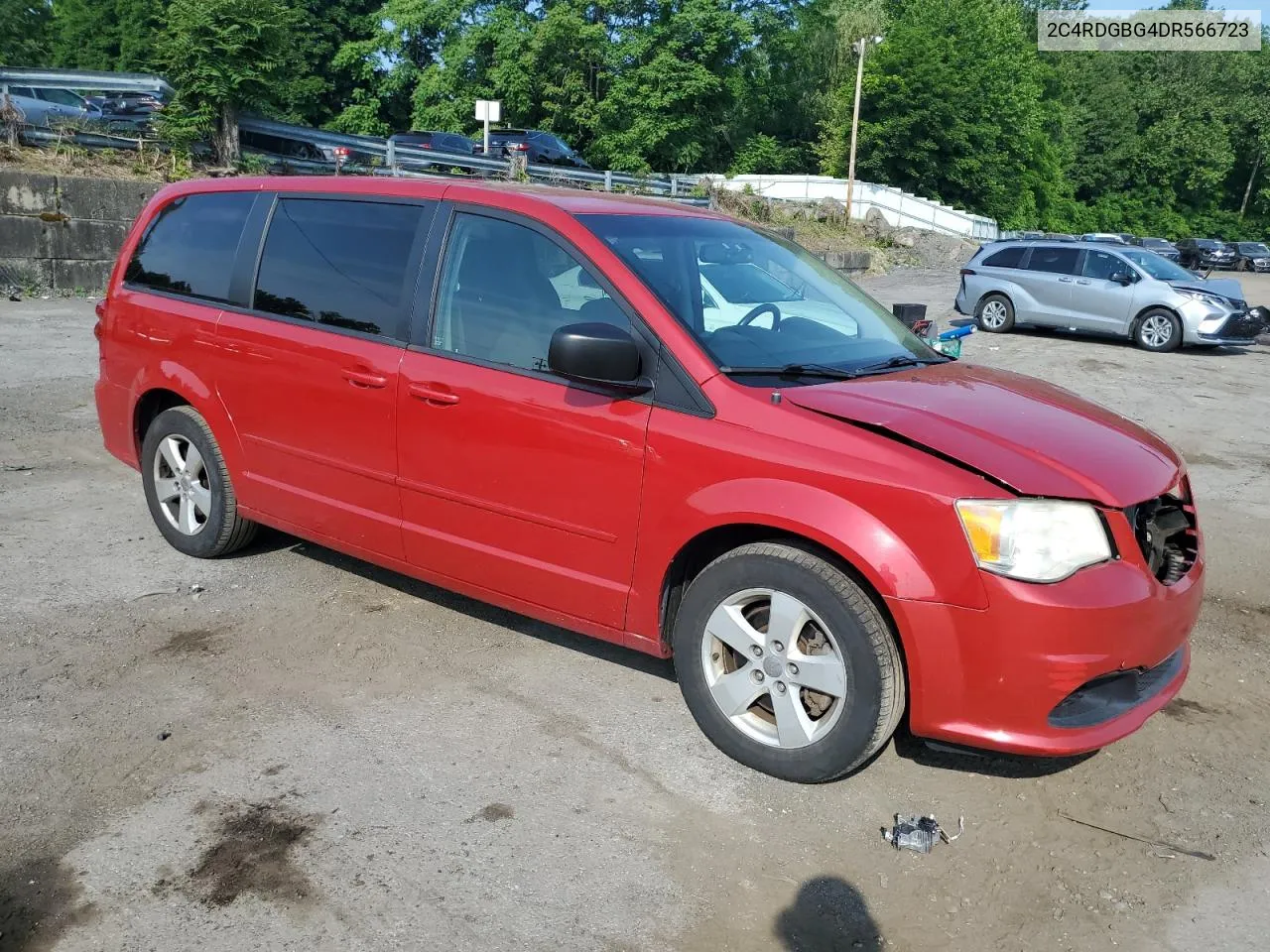 2013 Dodge Grand Caravan Se VIN: 2C4RDGBG4DR566723 Lot: 57690324