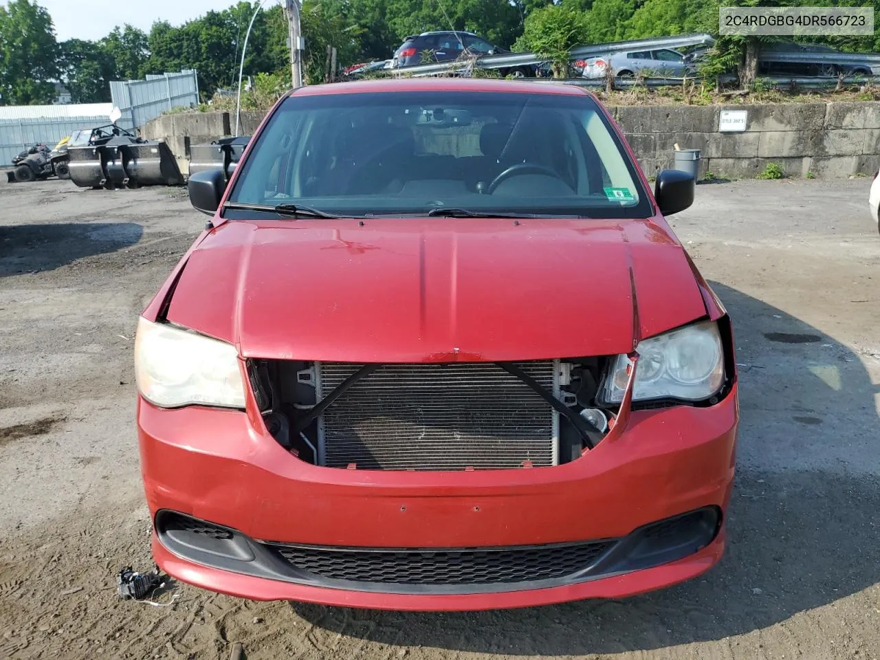 2013 Dodge Grand Caravan Se VIN: 2C4RDGBG4DR566723 Lot: 57690324