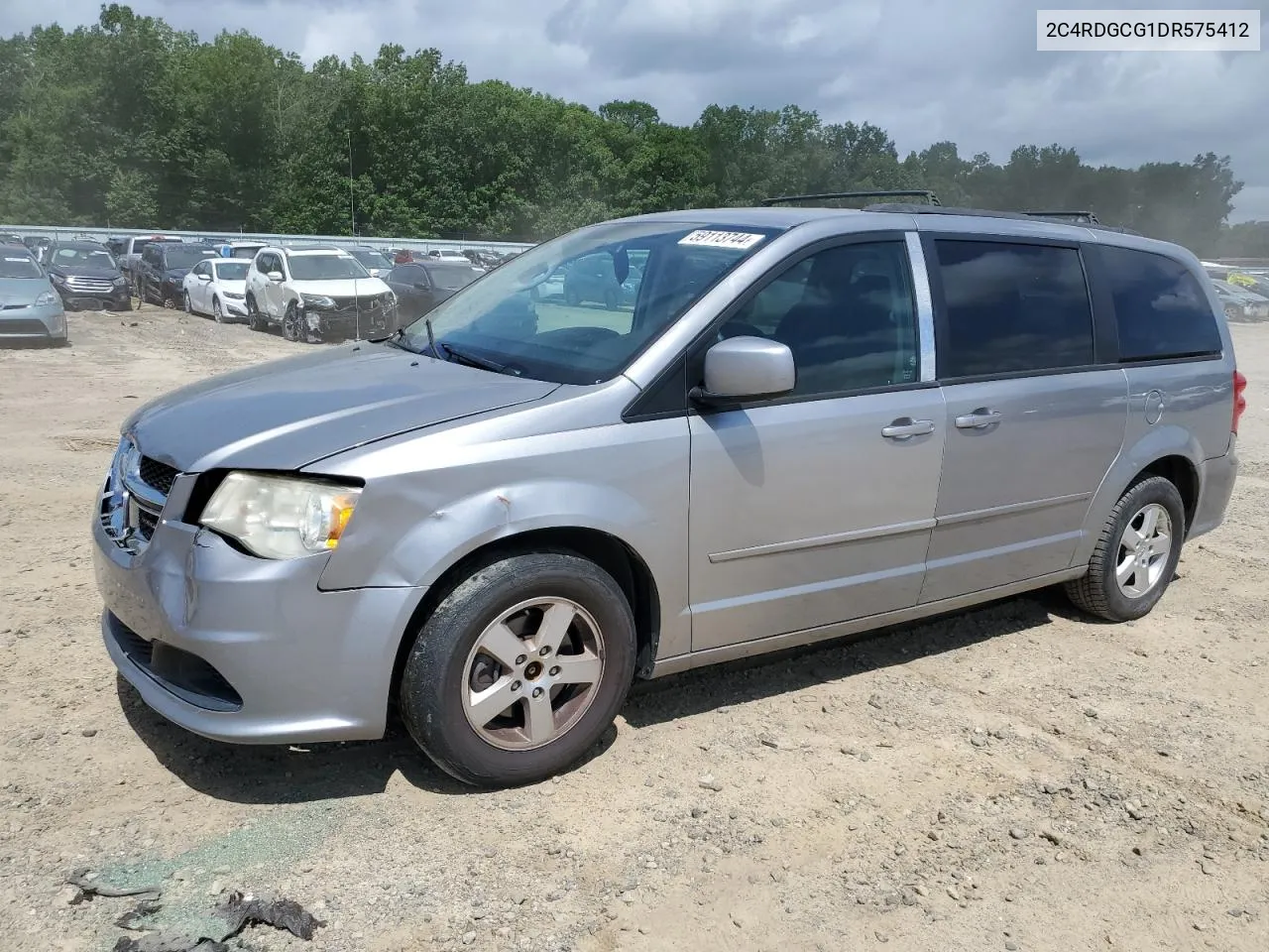 2013 Dodge Grand Caravan Sxt VIN: 2C4RDGCG1DR575412 Lot: 59113744