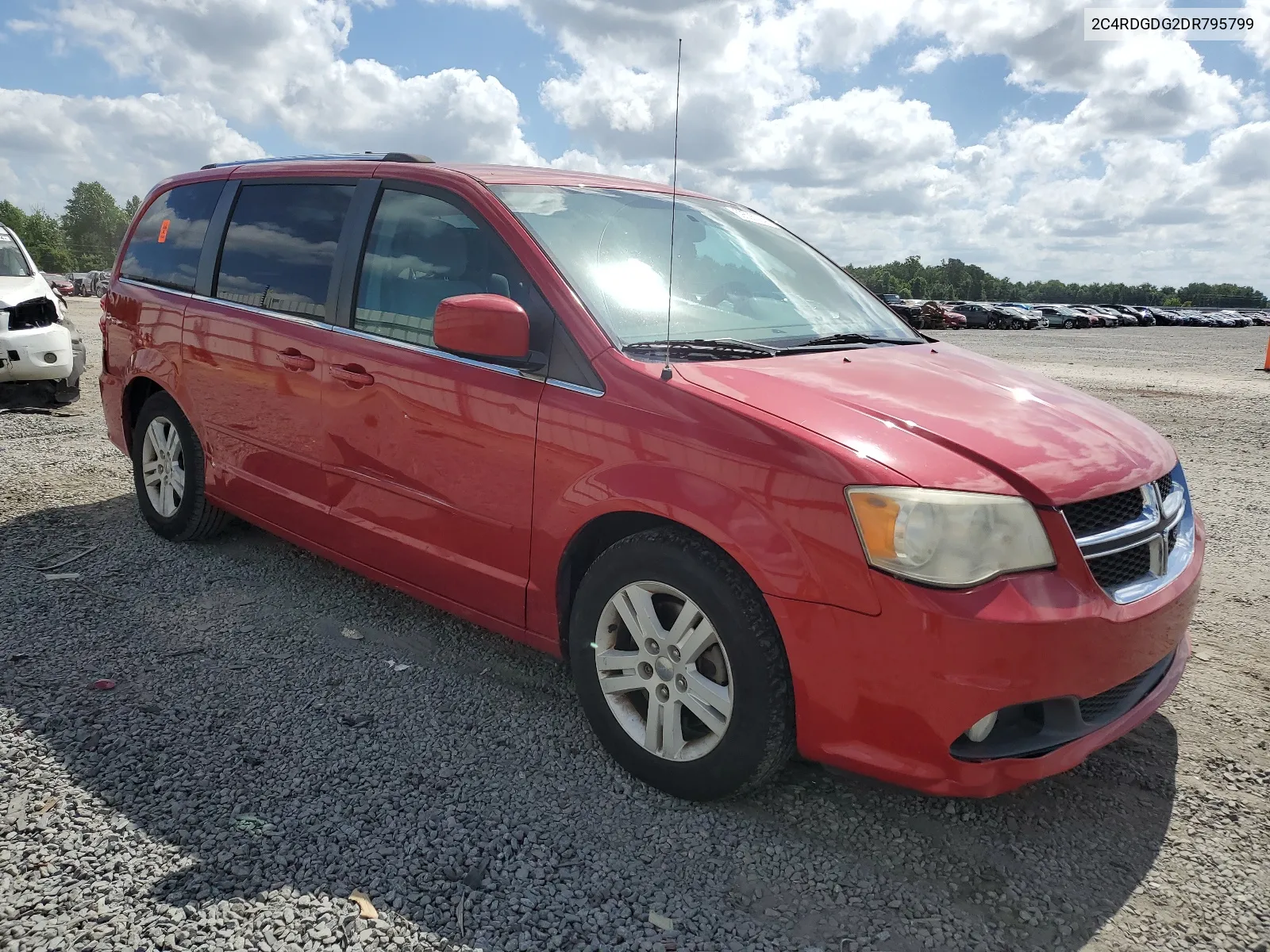 2013 Dodge Grand Caravan Crew VIN: 2C4RDGDG2DR795799 Lot: 59525084