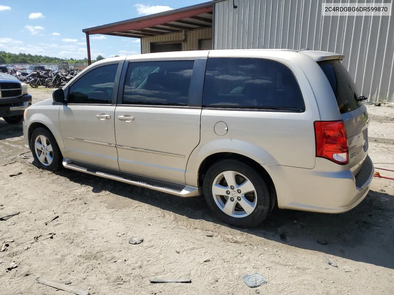 2013 Dodge Grand Caravan Se VIN: 2C4RDGBG6DR599870 Lot: 59680454