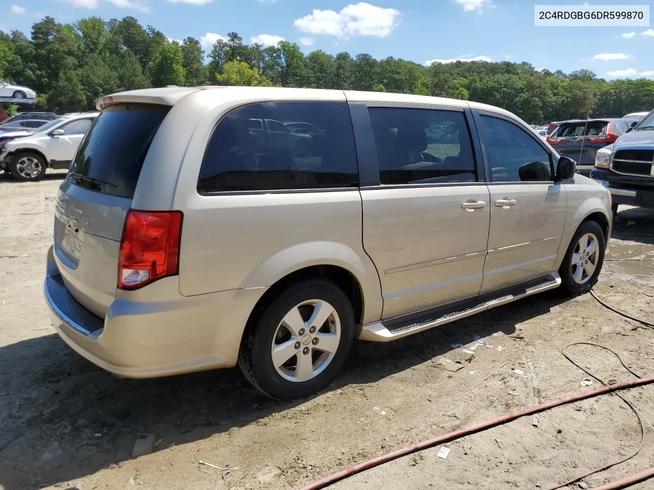 2C4RDGBG6DR599870 2013 Dodge Grand Caravan Se