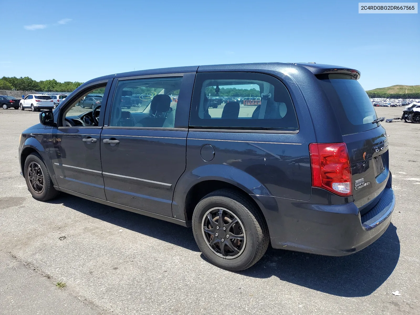 2013 Dodge Grand Caravan Se VIN: 2C4RDGBG2DR667565 Lot: 60859424