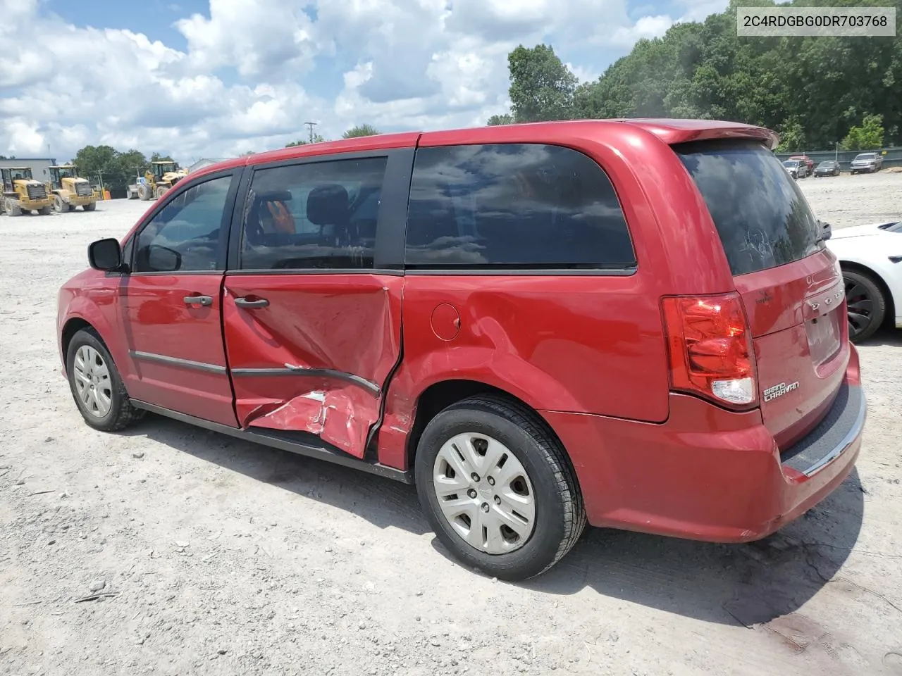 2013 Dodge Grand Caravan Se VIN: 2C4RDGBG0DR703768 Lot: 61513934