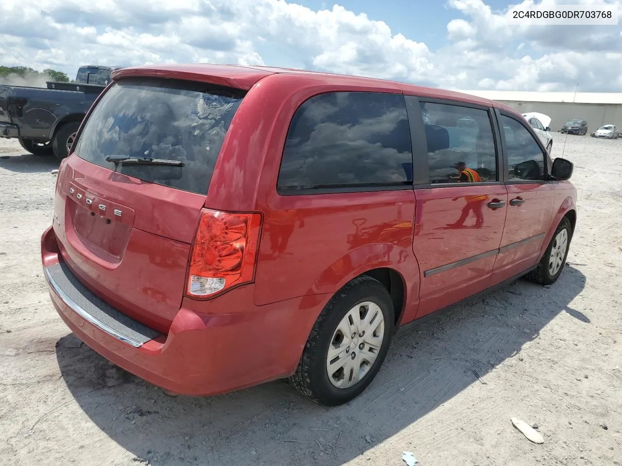 2013 Dodge Grand Caravan Se VIN: 2C4RDGBG0DR703768 Lot: 61513934