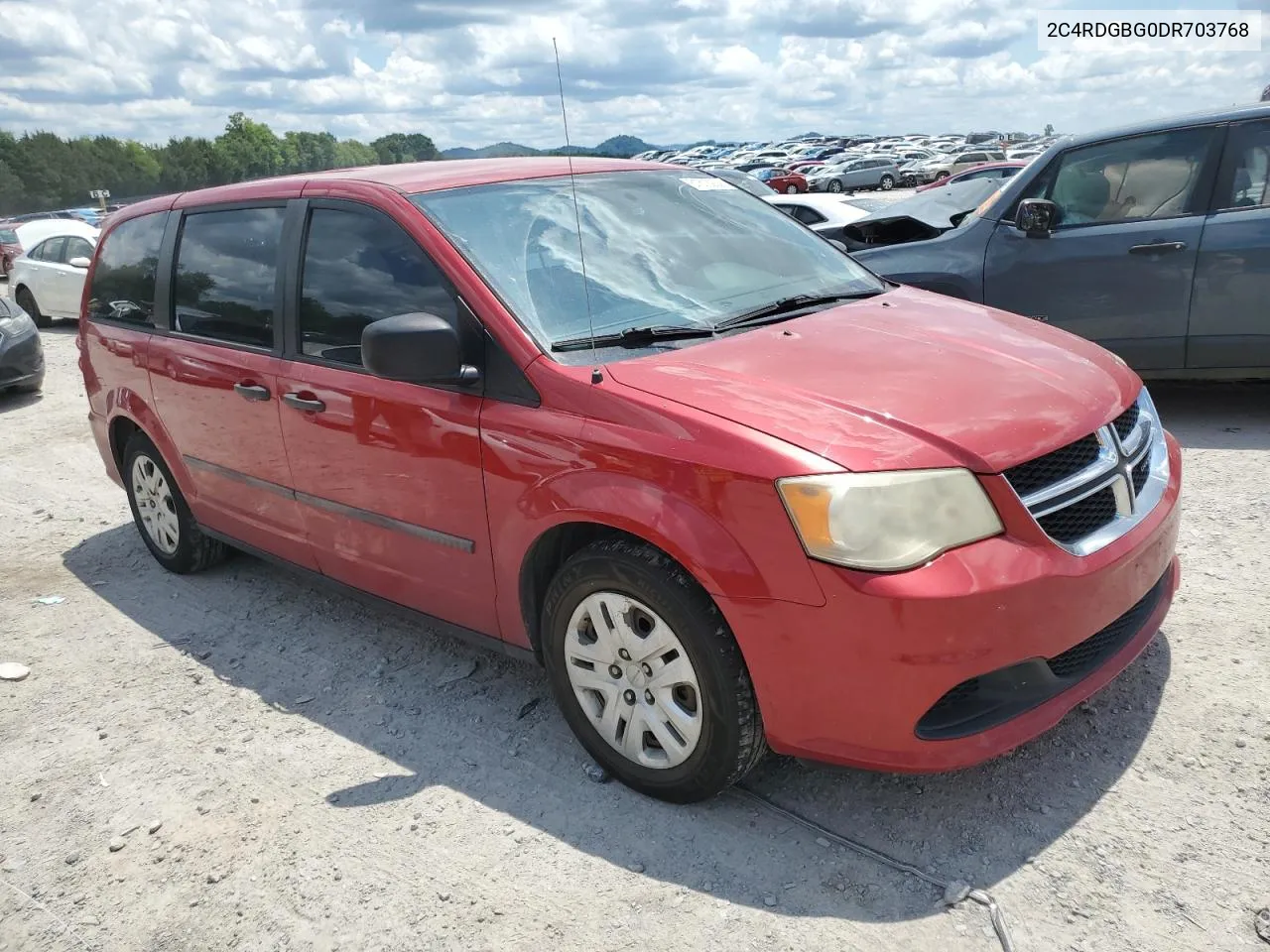 2C4RDGBG0DR703768 2013 Dodge Grand Caravan Se