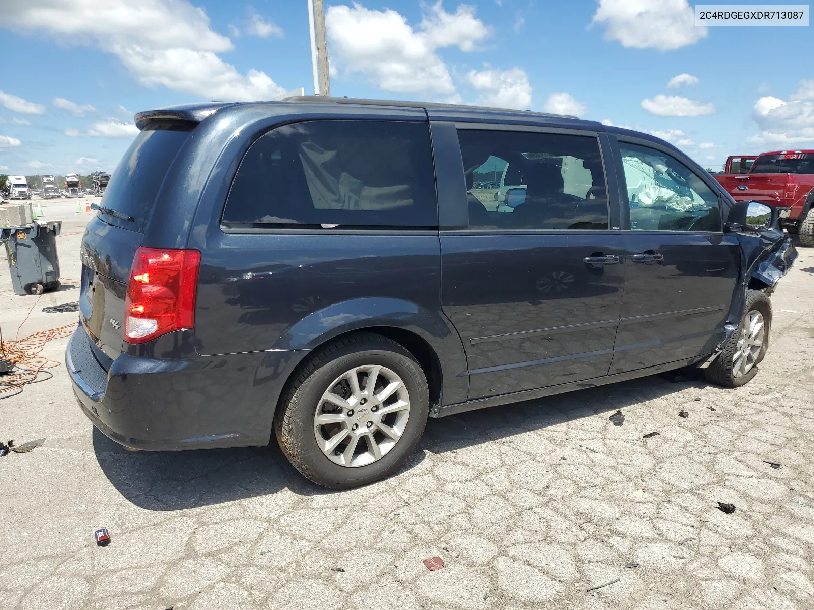 2013 Dodge Grand Caravan R/T VIN: 2C4RDGEGXDR713087 Lot: 62597034