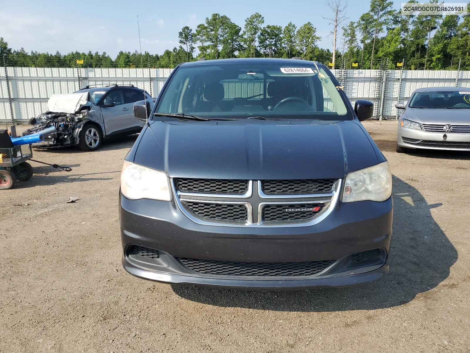 2C4RDGCG7DR626931 2013 Dodge Grand Caravan Sxt