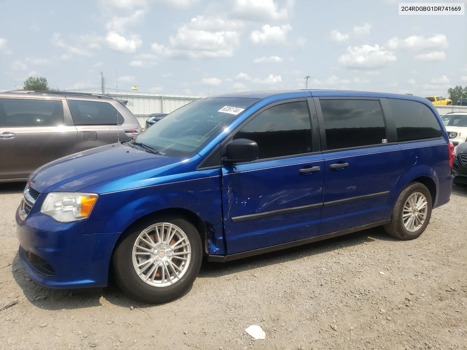 2013 Dodge Grand Caravan Se VIN: 2C4RDGBG1DR741669 Lot: 63361744