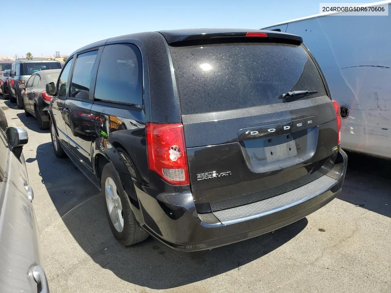 2C4RDGBG5DR670606 2013 Dodge Grand Caravan Se