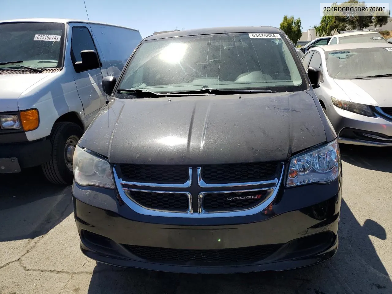 2C4RDGBG5DR670606 2013 Dodge Grand Caravan Se