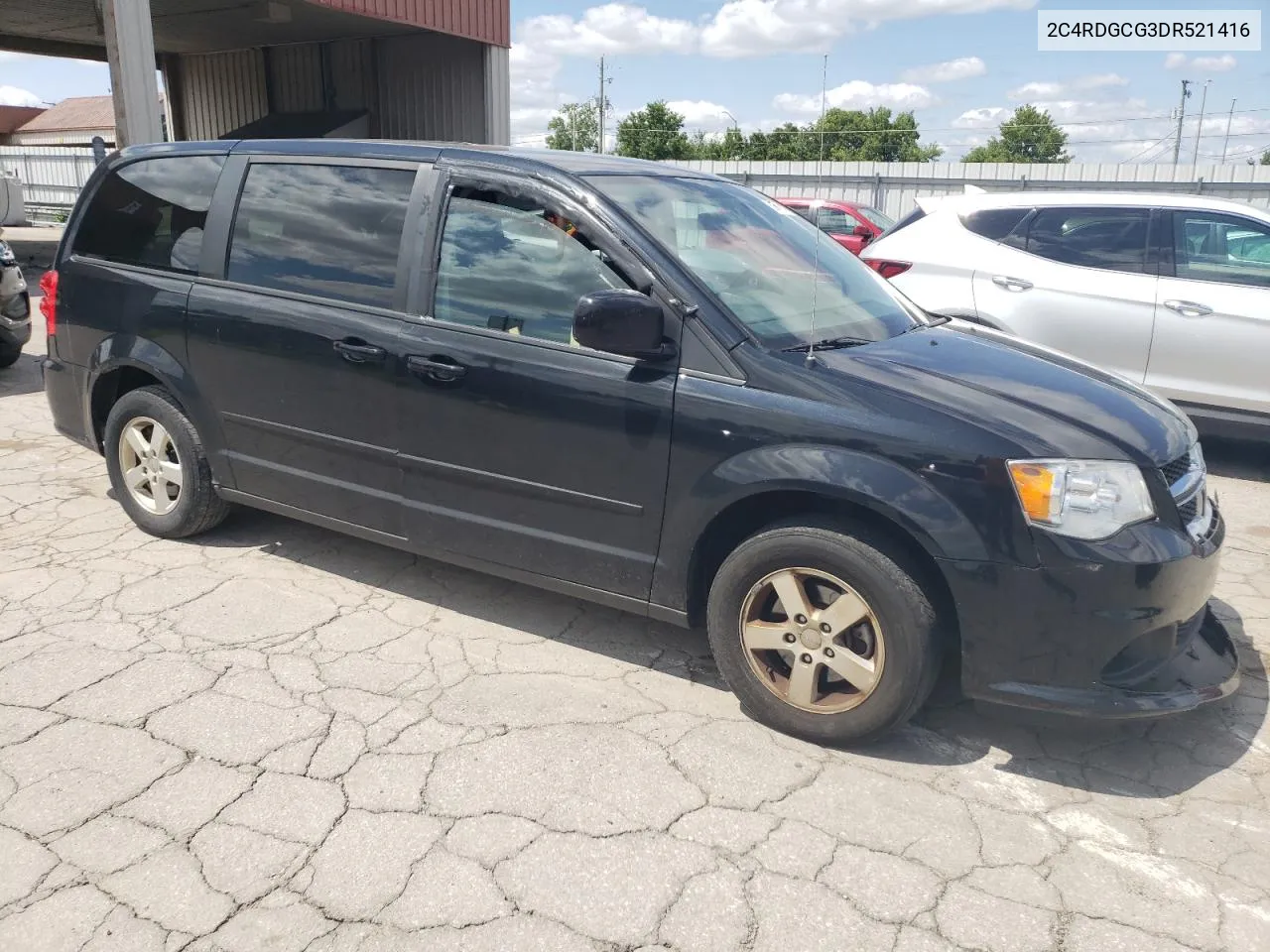 2013 Dodge Grand Caravan Sxt VIN: 2C4RDGCG3DR521416 Lot: 63501974