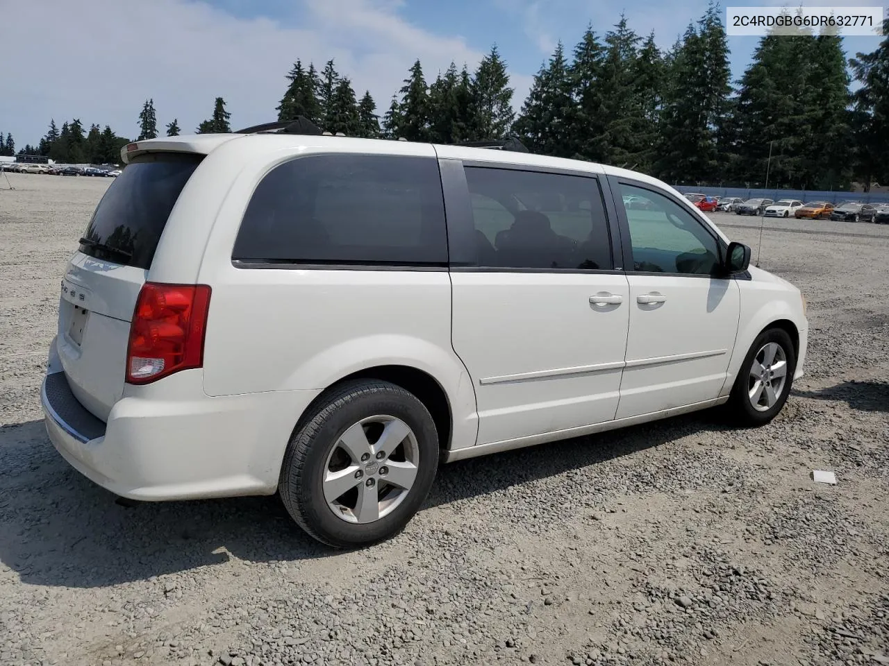 2013 Dodge Grand Caravan Se VIN: 2C4RDGBG6DR632771 Lot: 63645054