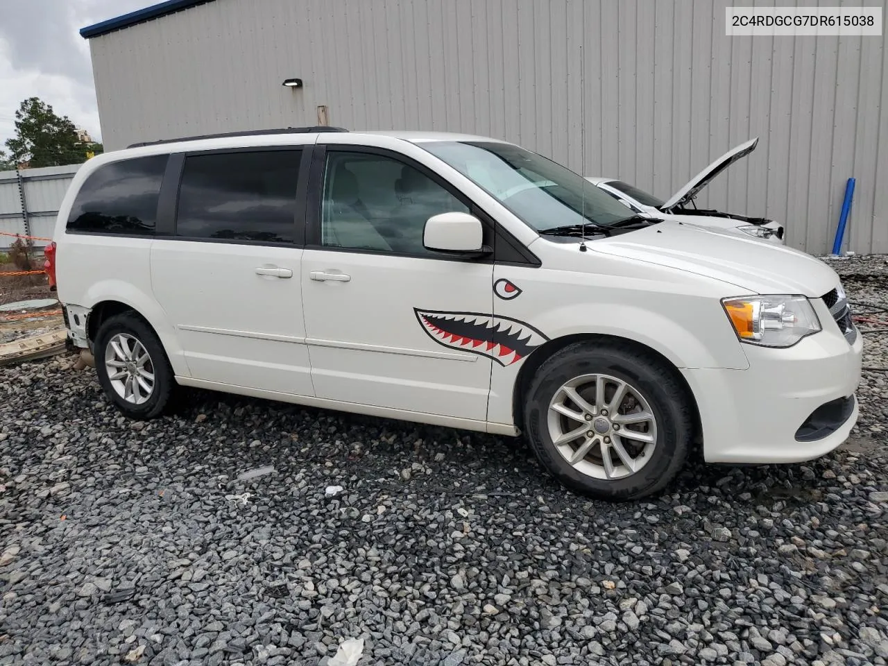 2013 Dodge Grand Caravan Sxt VIN: 2C4RDGCG7DR615038 Lot: 64010424