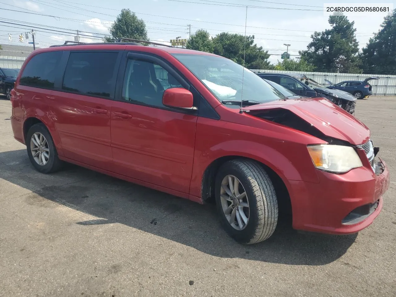 2013 Dodge Grand Caravan Sxt VIN: 2C4RDGCG5DR680681 Lot: 64482494