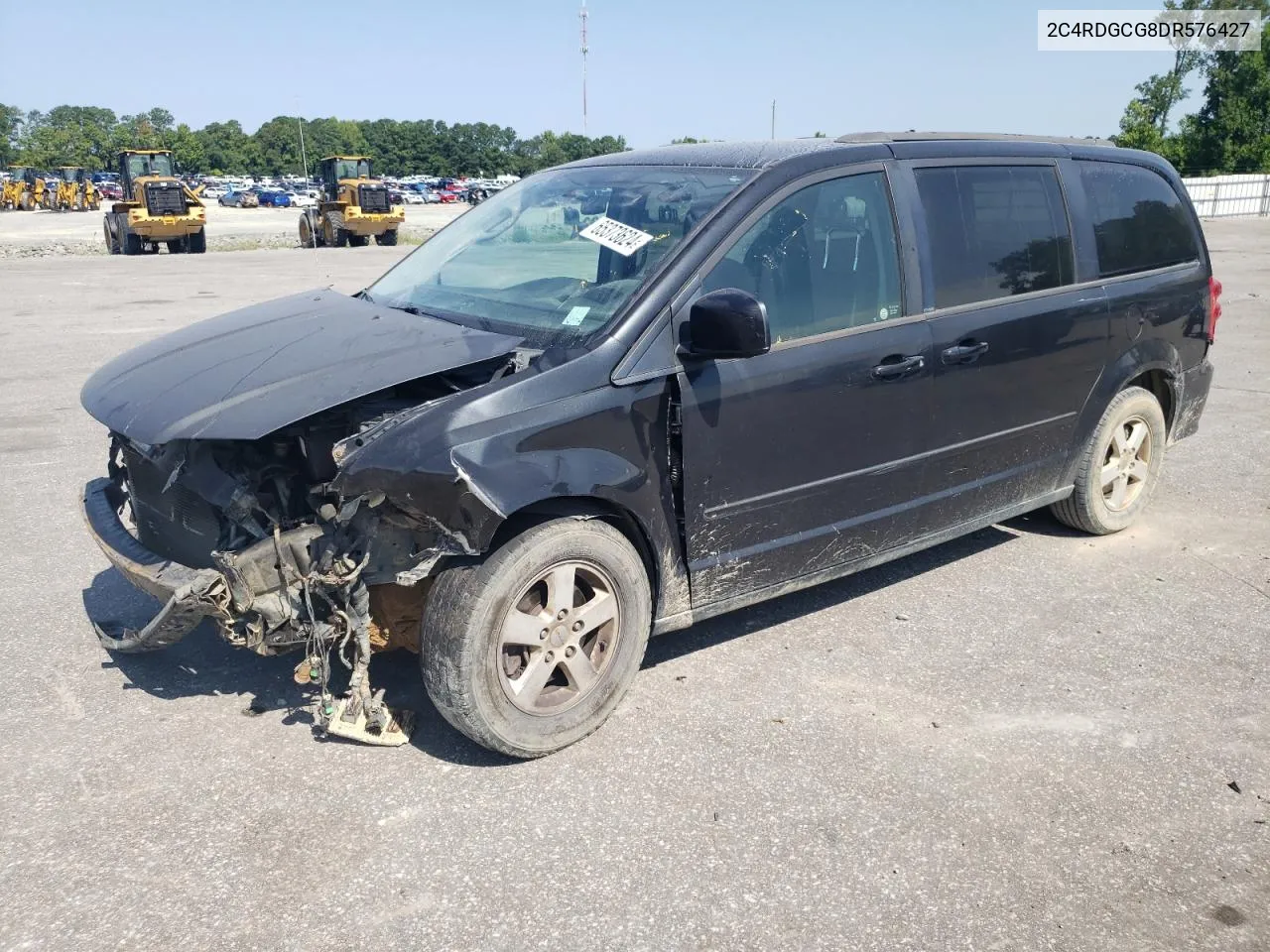 2C4RDGCG8DR576427 2013 Dodge Grand Caravan Sxt