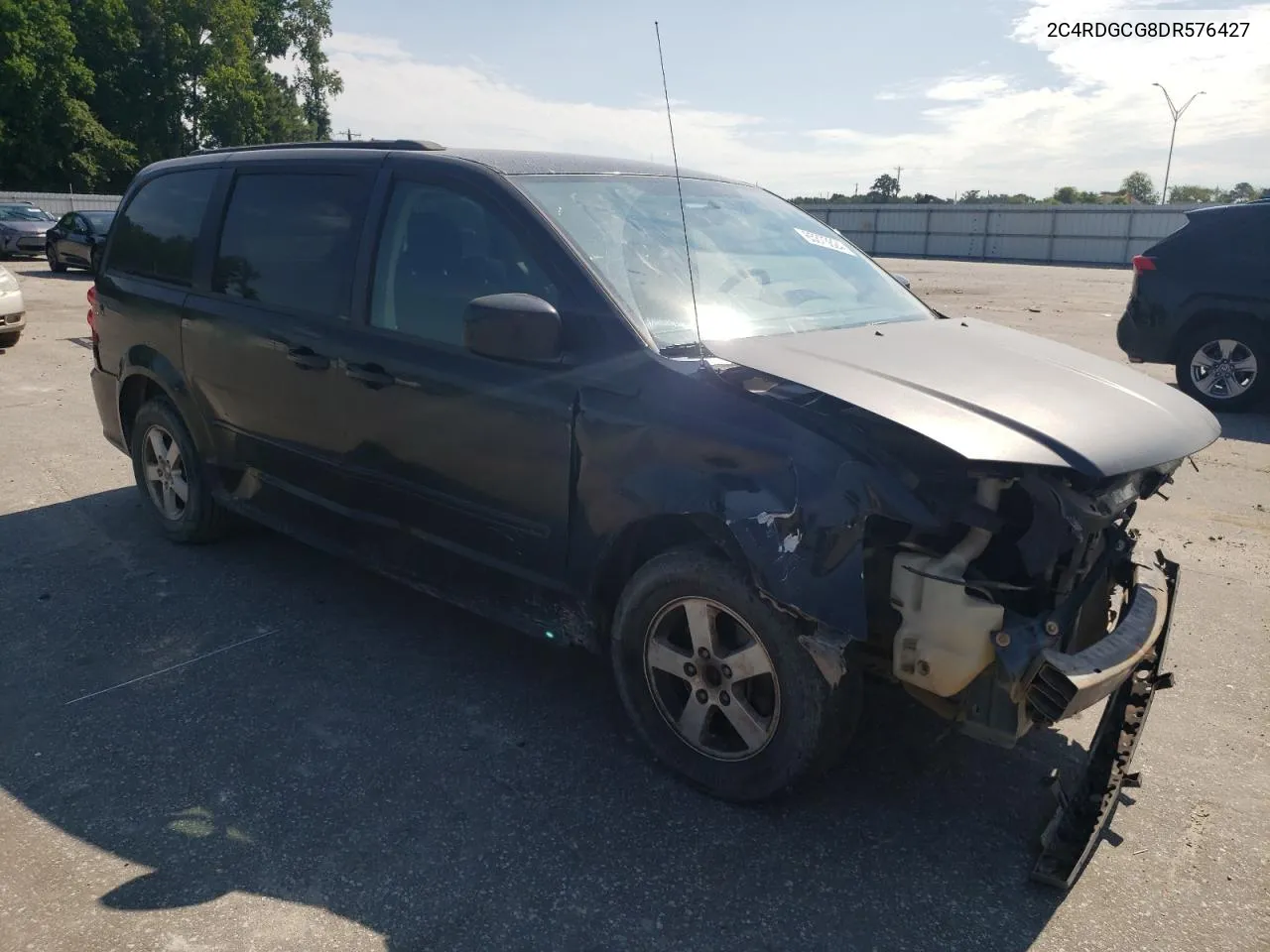 2C4RDGCG8DR576427 2013 Dodge Grand Caravan Sxt