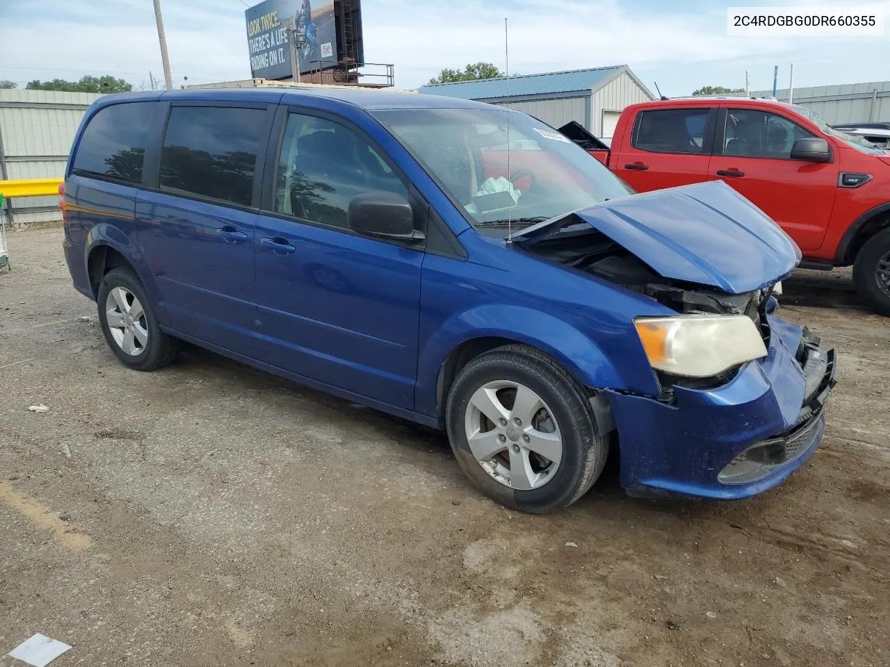 2C4RDGBG0DR660355 2013 Dodge Grand Caravan Se