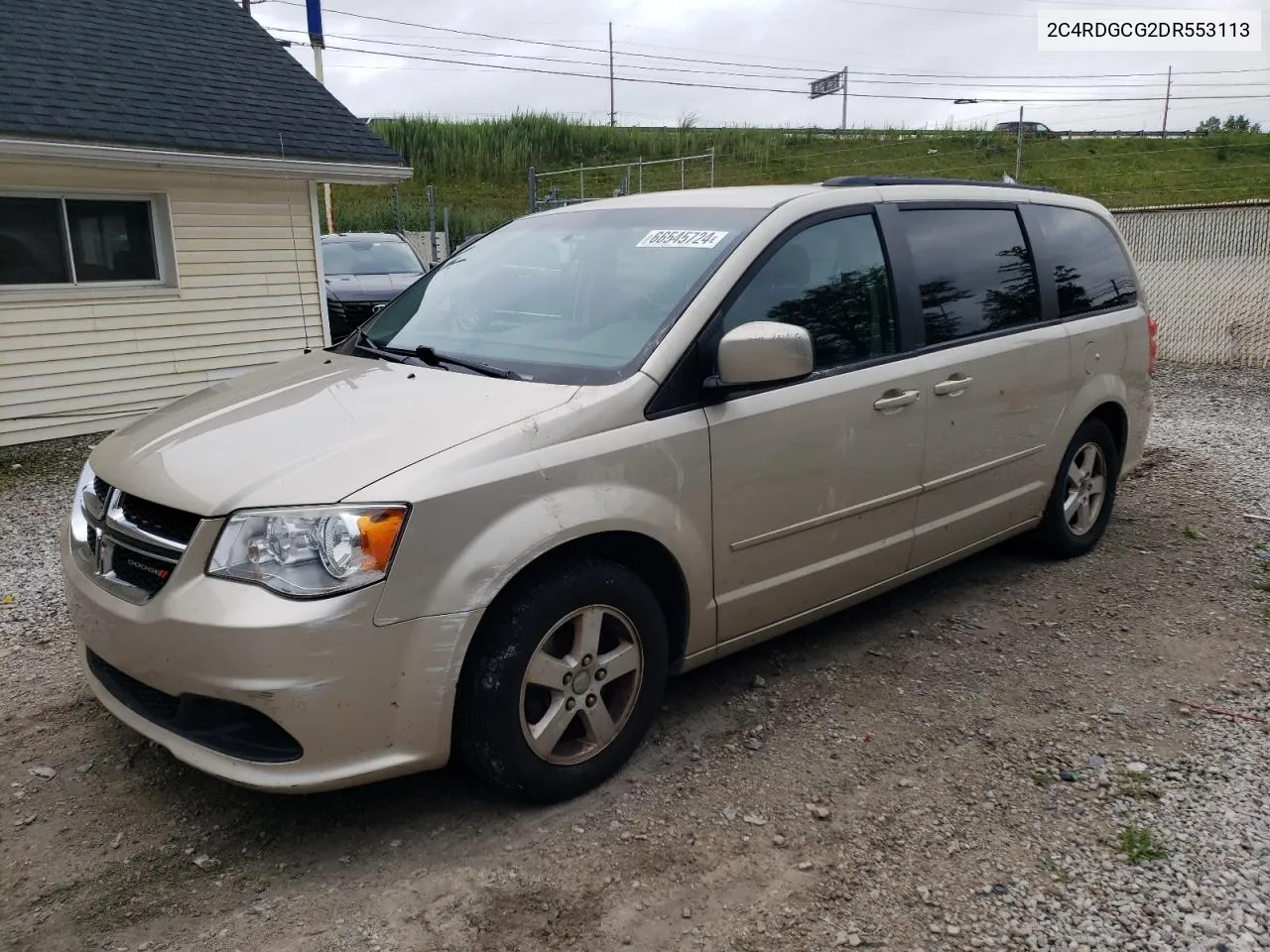 2013 Dodge Grand Caravan Sxt VIN: 2C4RDGCG2DR553113 Lot: 66545724