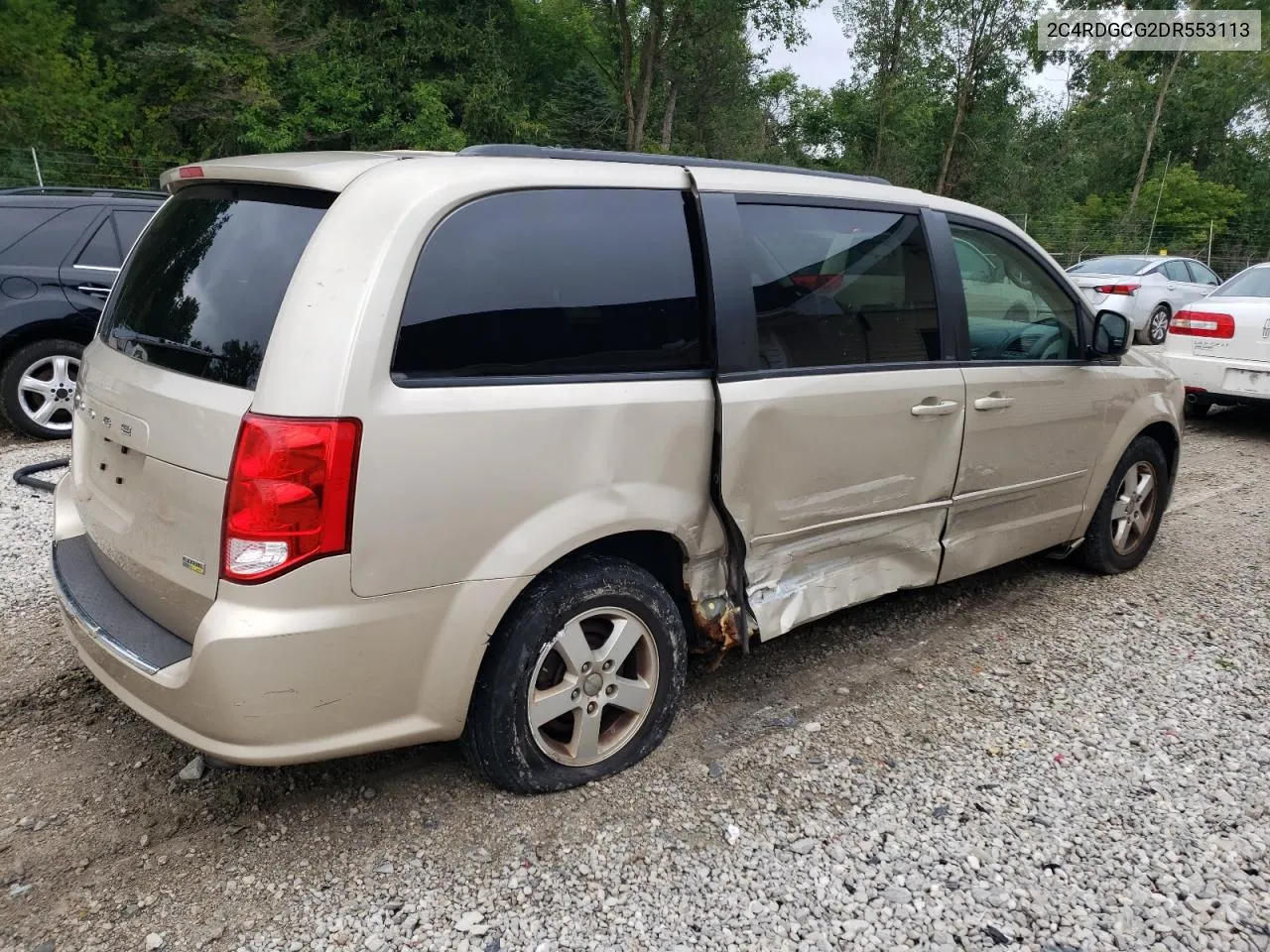 2C4RDGCG2DR553113 2013 Dodge Grand Caravan Sxt