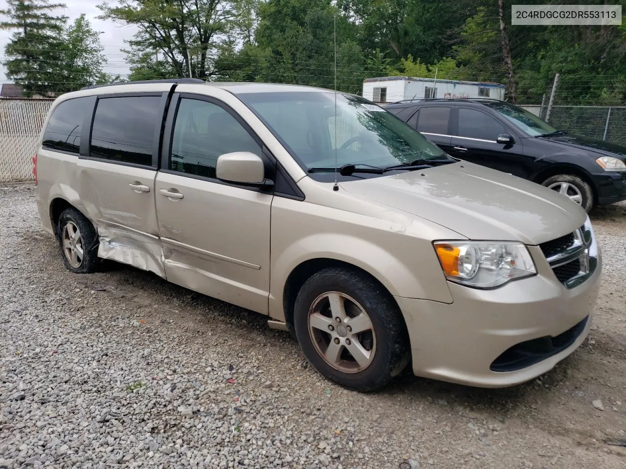 2C4RDGCG2DR553113 2013 Dodge Grand Caravan Sxt