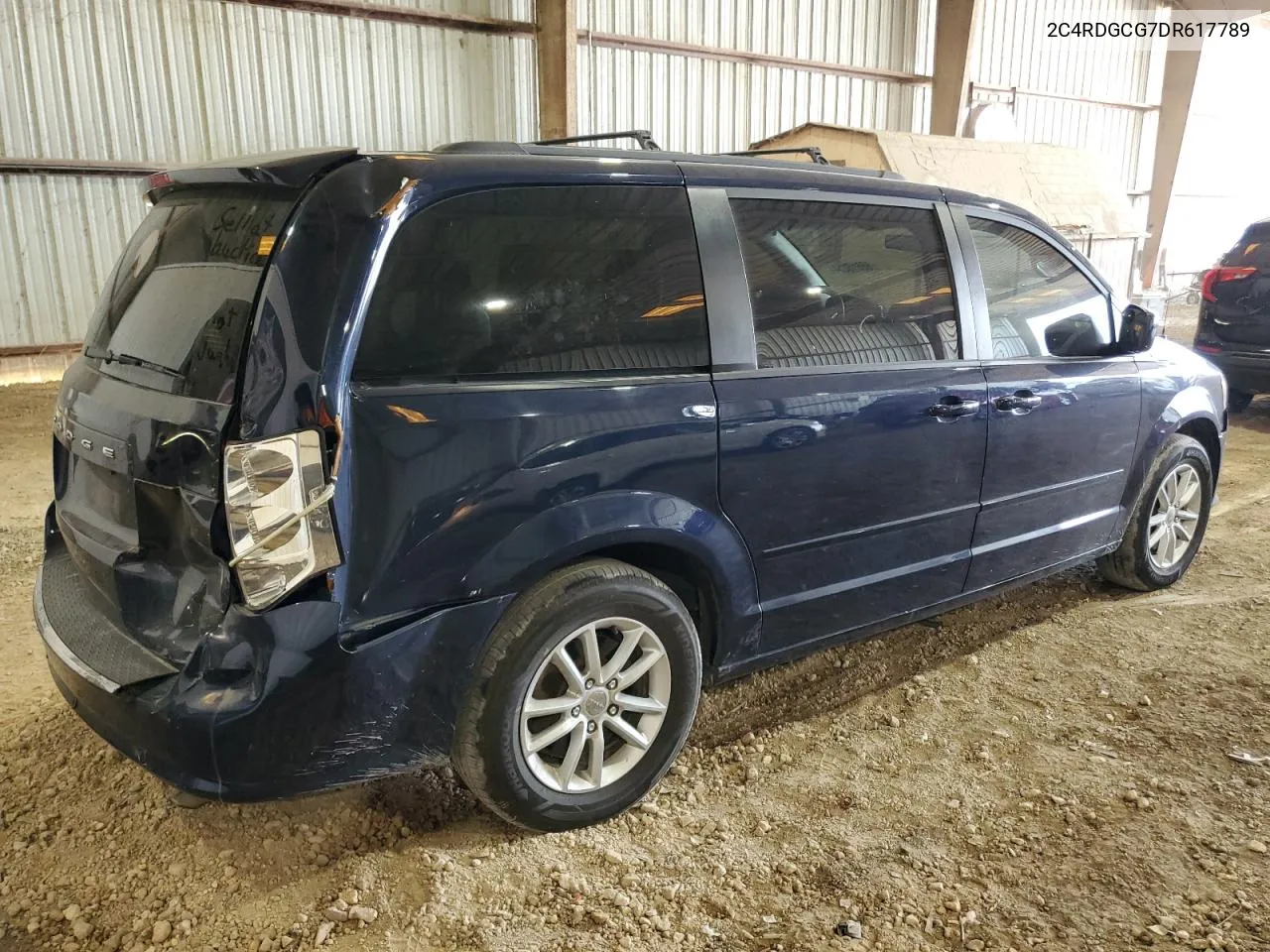 2013 Dodge Grand Caravan Sxt VIN: 2C4RDGCG7DR617789 Lot: 66616854