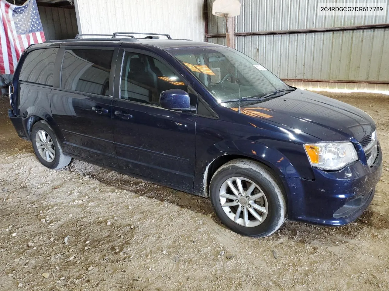 2C4RDGCG7DR617789 2013 Dodge Grand Caravan Sxt