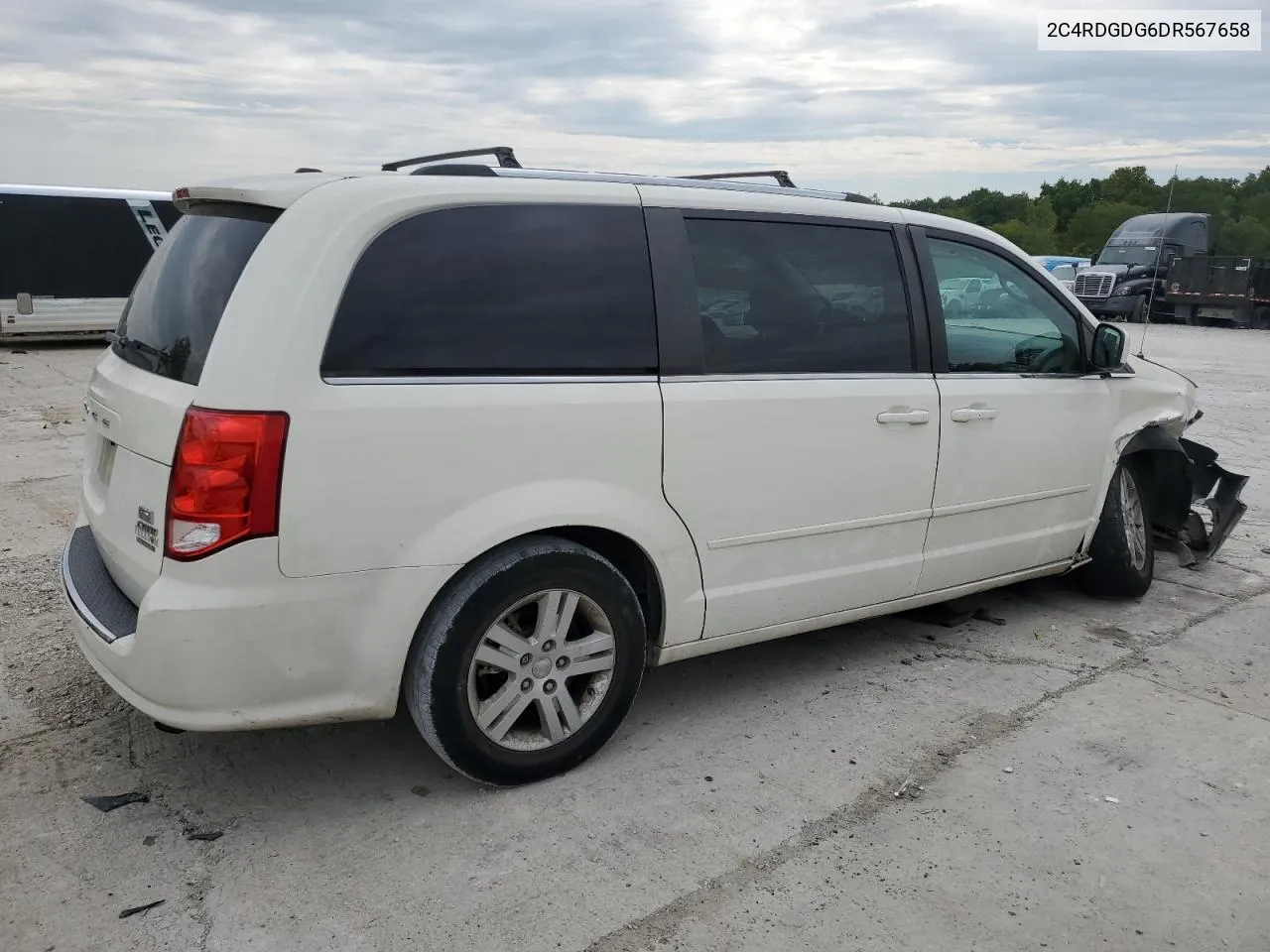 2013 Dodge Grand Caravan Crew VIN: 2C4RDGDG6DR567658 Lot: 67198974