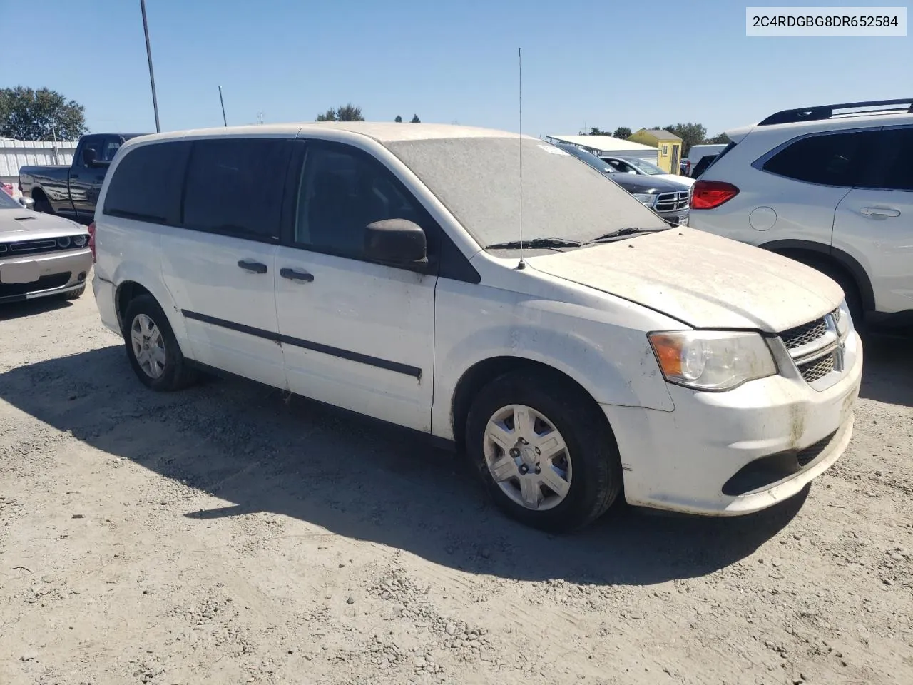 2C4RDGBG8DR652584 2013 Dodge Grand Caravan Se