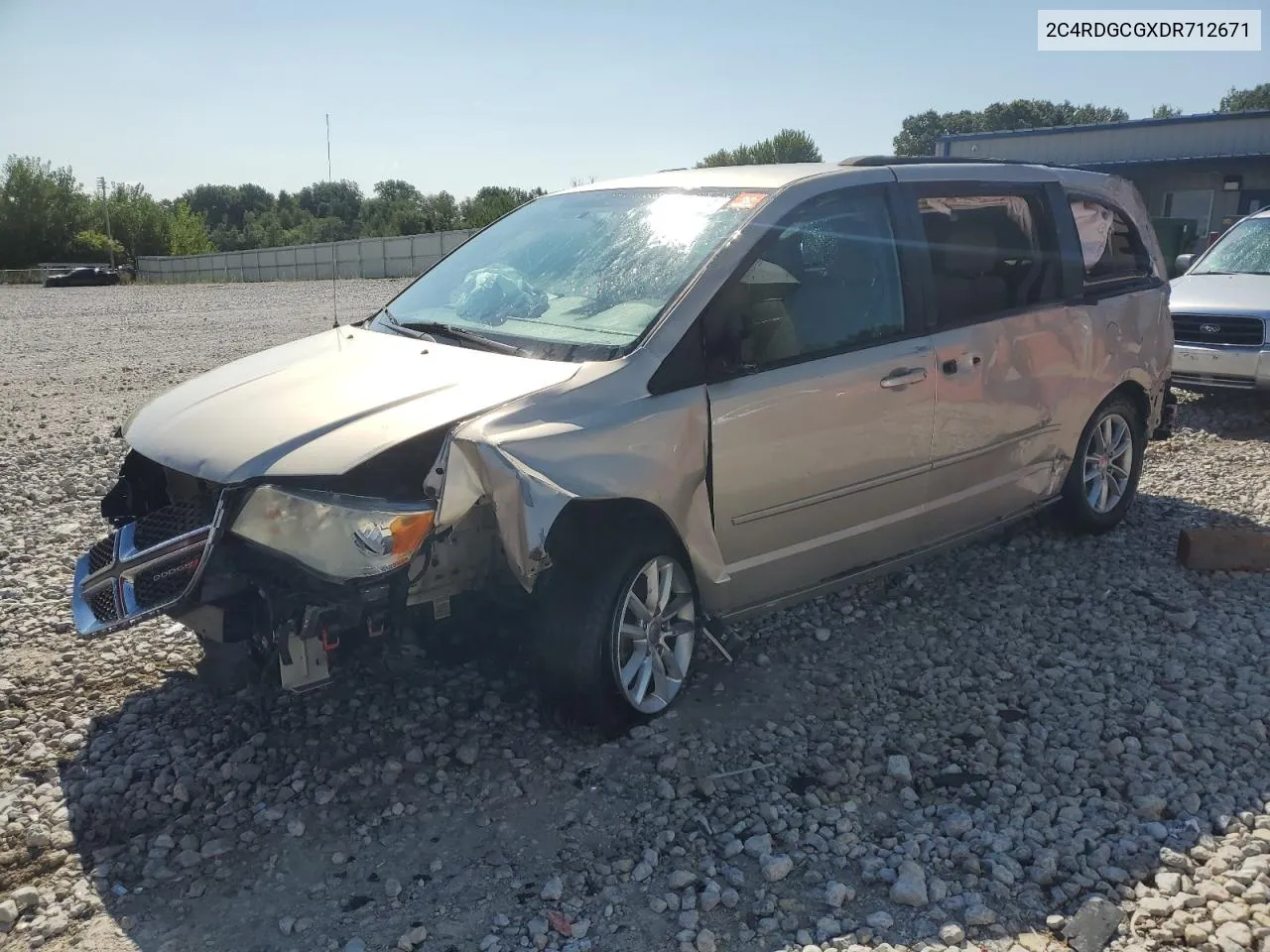 2013 Dodge Grand Caravan Sxt VIN: 2C4RDGCGXDR712671 Lot: 67378804