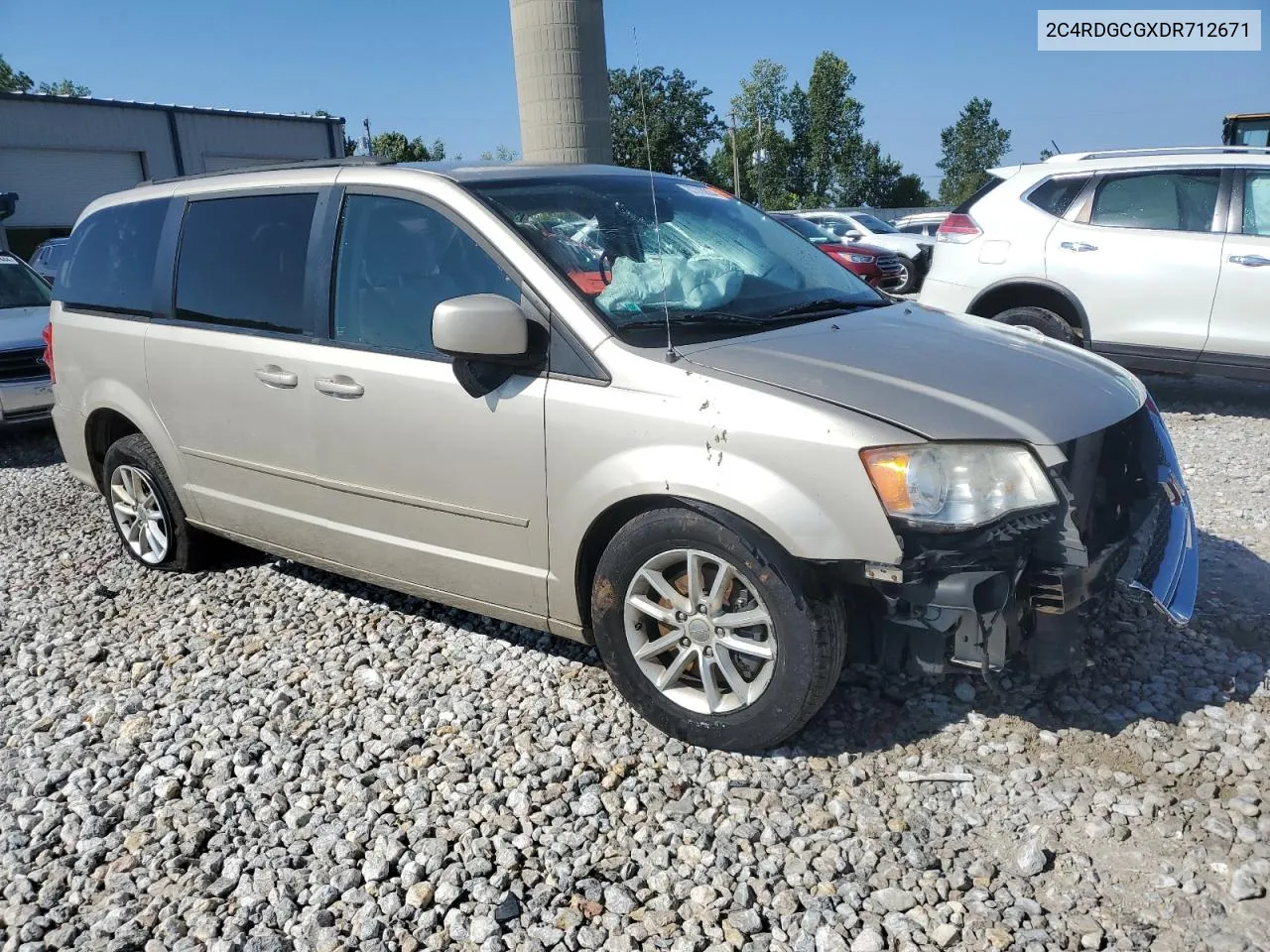 2013 Dodge Grand Caravan Sxt VIN: 2C4RDGCGXDR712671 Lot: 67378804