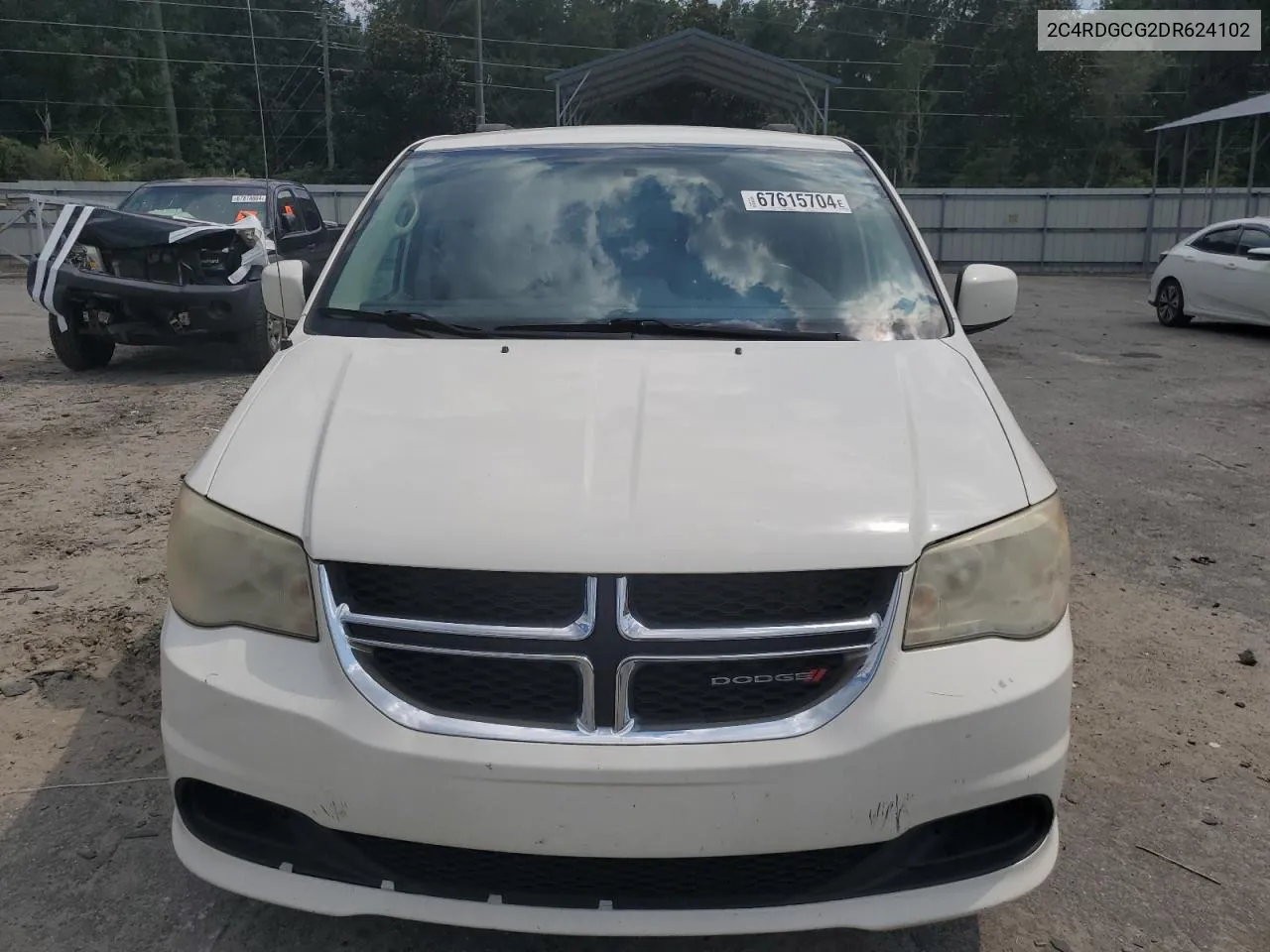 2013 Dodge Grand Caravan Sxt VIN: 2C4RDGCG2DR624102 Lot: 67615704