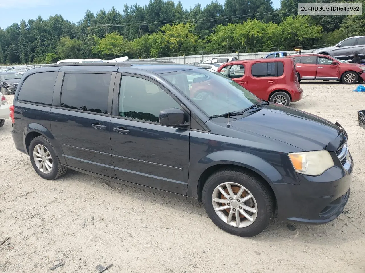 2013 Dodge Grand Caravan Sxt VIN: 2C4RDGCG1DR643952 Lot: 68215234