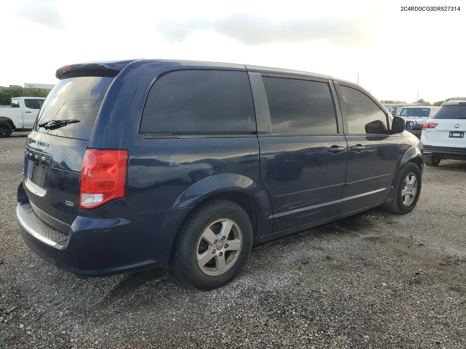 2C4RDGCG3DR527314 2013 Dodge Grand Caravan Sxt