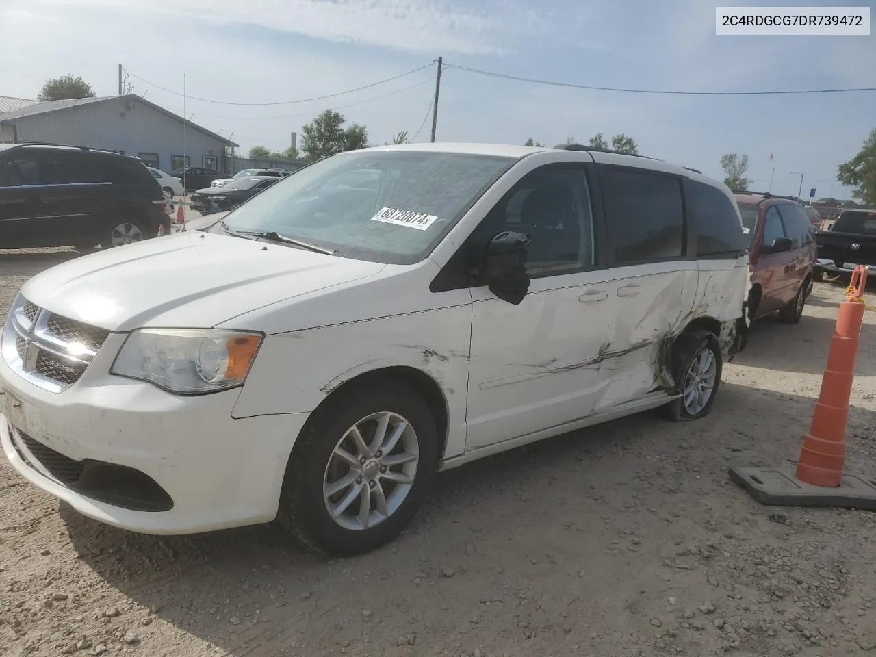 2013 Dodge Grand Caravan Sxt VIN: 2C4RDGCG7DR739472 Lot: 68720074