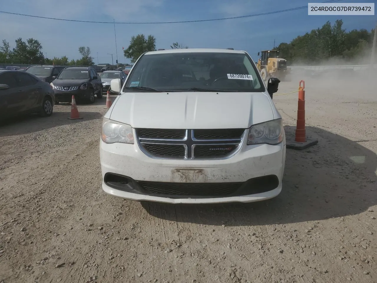 2013 Dodge Grand Caravan Sxt VIN: 2C4RDGCG7DR739472 Lot: 68720074