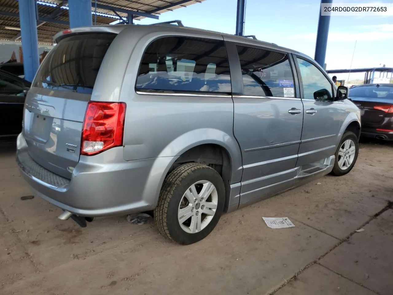 2013 Dodge Grand Caravan Crew VIN: 2C4RDGDG2DR772653 Lot: 69252674