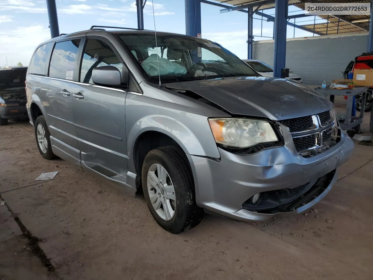 2C4RDGDG2DR772653 2013 Dodge Grand Caravan Crew