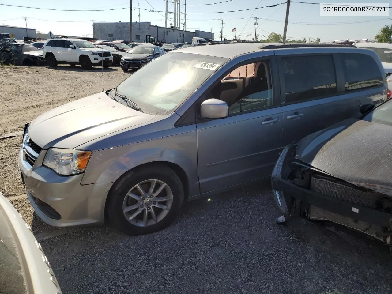 2013 Dodge Grand Caravan Sxt VIN: 2C4RDGCG8DR746771 Lot: 69261854