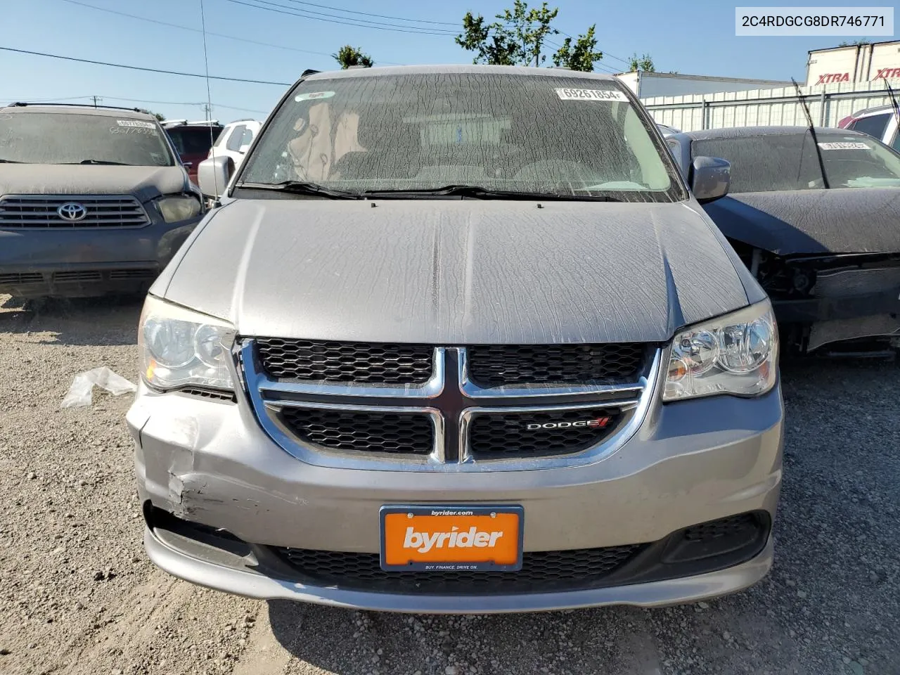 2013 Dodge Grand Caravan Sxt VIN: 2C4RDGCG8DR746771 Lot: 69261854