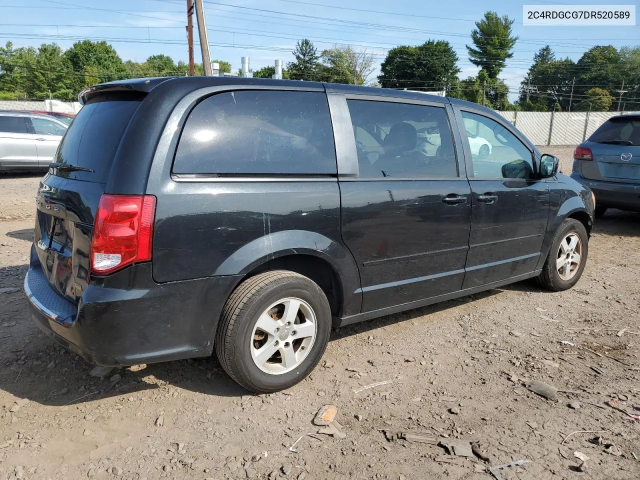 2013 Dodge Grand Caravan Sxt VIN: 2C4RDGCG7DR520589 Lot: 69324744