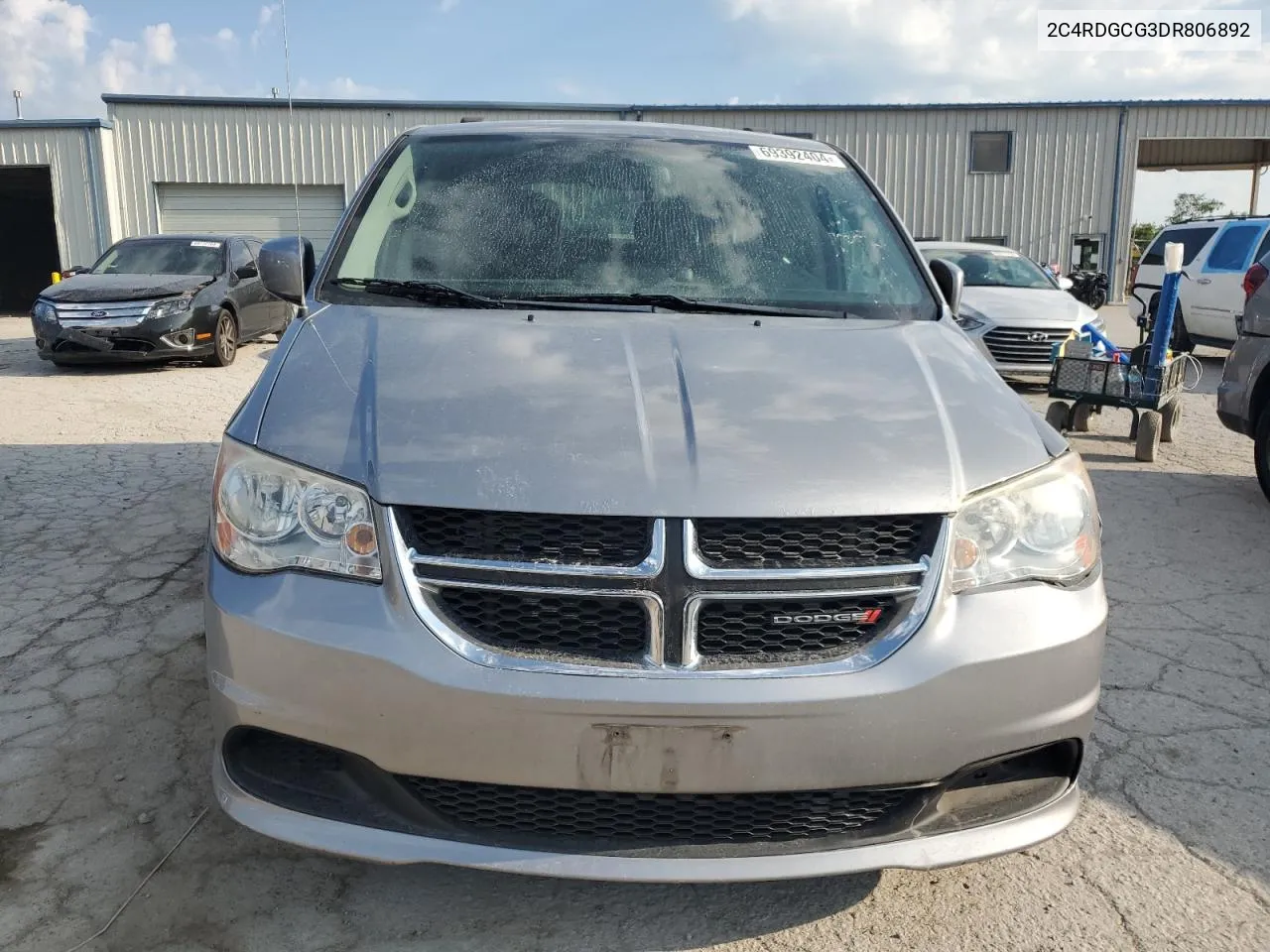 2013 Dodge Grand Caravan Sxt VIN: 2C4RDGCG3DR806892 Lot: 69392404